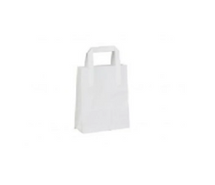 250x1 Sos Medium White Paper Bags