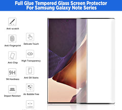 Full Glue Tempered Glass Screen Protector For Samsung Galaxy Note Series Note 10 Plus Note 10 Lite Note 20 Ultra