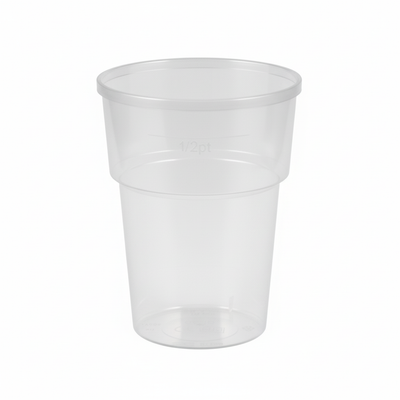 Katerglass Disposable Half Pint Glass - To Line CE