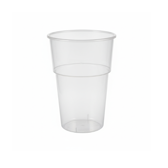 Premium Flexy Disposable Pint Glasses - To Rim - CE