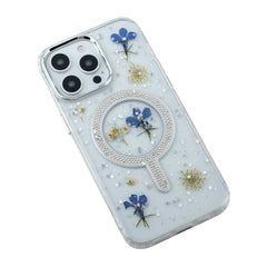 iPhone 15 Pro Max Blingy Floral MagCharge Case
