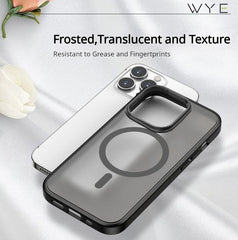 iPhone 16 Magnetic Case with TPU Frame