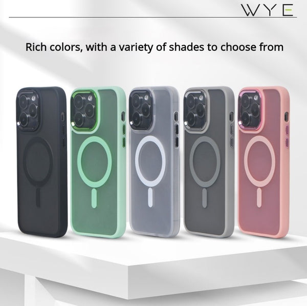 iPhone 16 Magnetic Case with TPU Frame