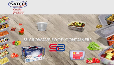 650ml x 250 Satco Clear Plastic Food Containers With Lids Microwave .