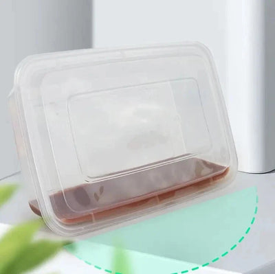 750ml x 250 SATCO CLEAR PLASTIC FOOD CONTAINER WITH LIDS MICROWAVE /FREEZER SAFE