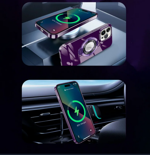 iPhone 13 Pro Max MagSafe Folding Holder TPU Case