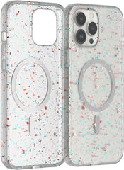 iPhone 15 Pro Glittery Silicone Magsafe Case