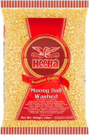HEERA MOONG DALL WASHED 500G