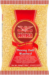 HEERA MOONG DALL WASHED 500G