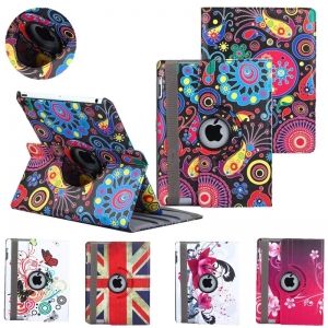 iPad Pro 11 inch Rotation 360 Printed Leather Case