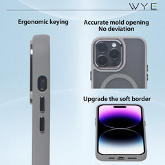 iPhone 16 Magnetic Case with TPU Frame