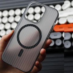 iPhone 15 Pro Max Frosted Clear Magsafe Case