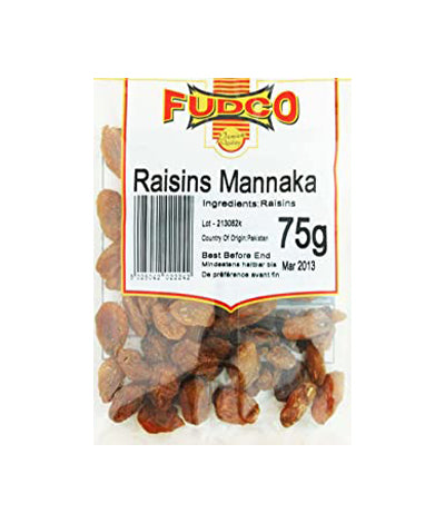 Fudco Raisins Mannaka 75g