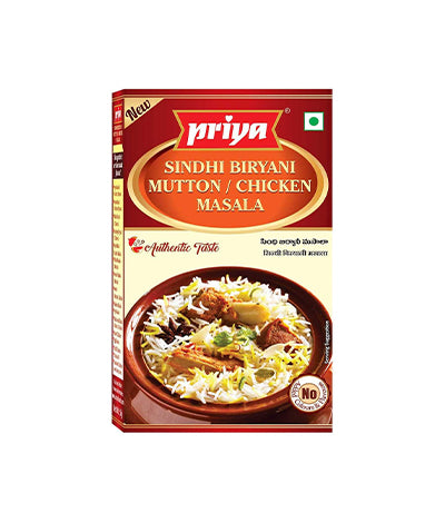Priya Sindhi Biryani Mutton / Chicken Masala