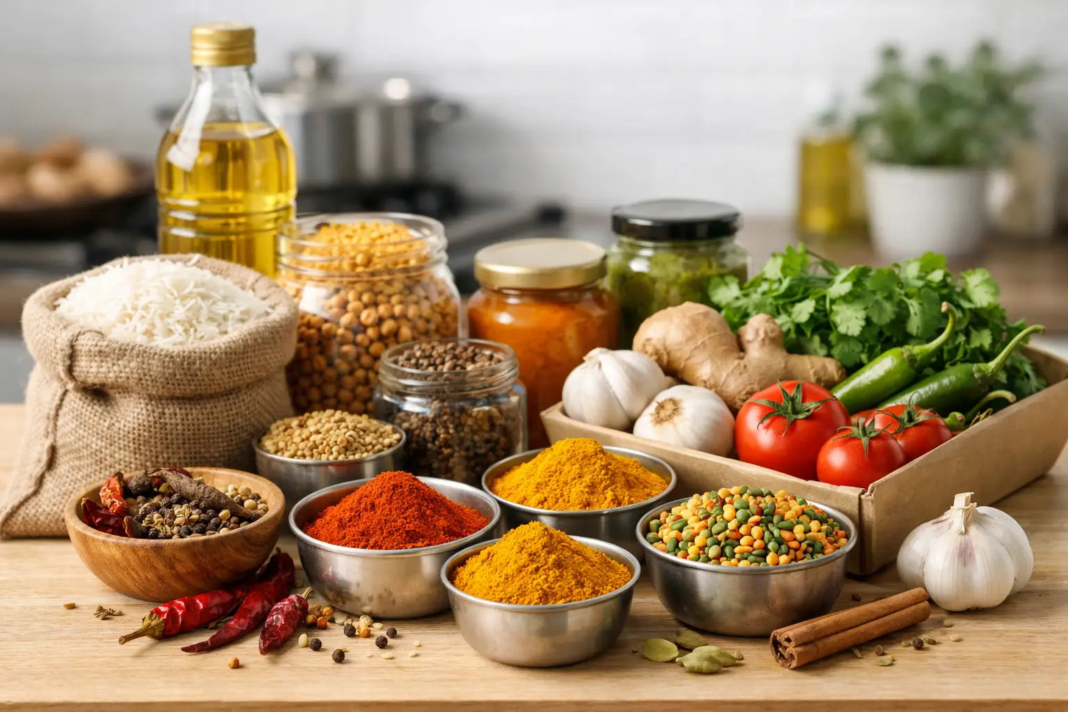 Indian Grocery Essentials Guide for UK Homes