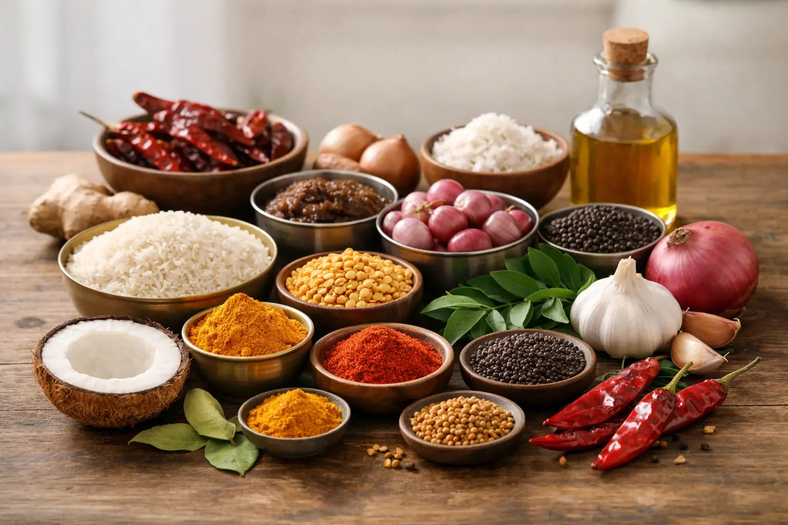 South Indian Cooking Ingredients to Keep Handy