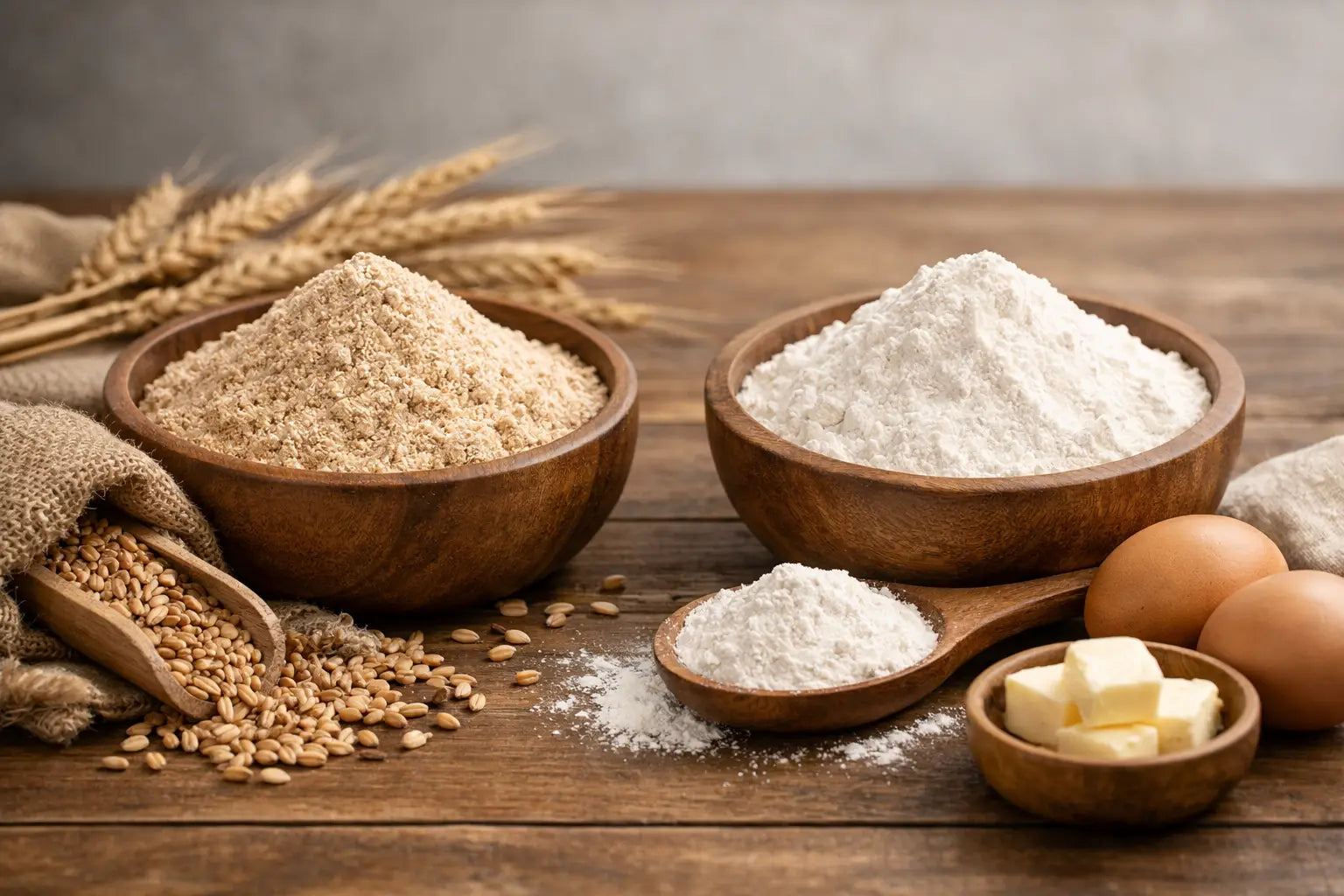 Atta Flour vs Plain Flour: Key Differences