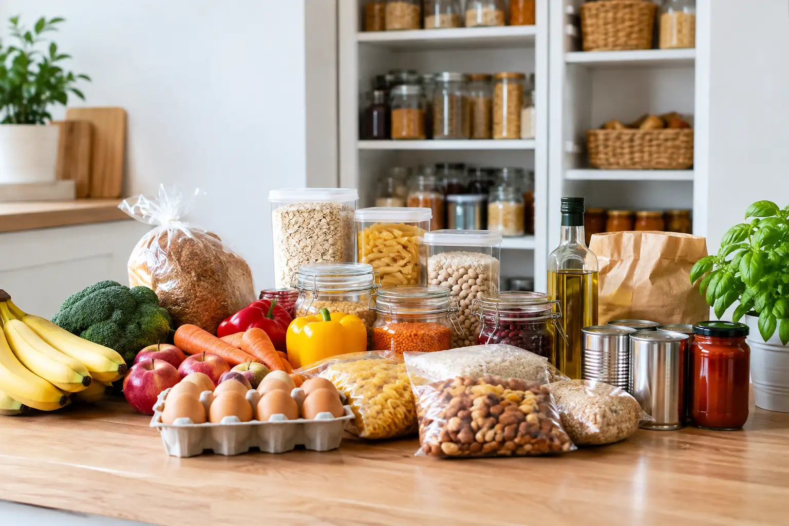 A Family Pantry Restock Example for UK Homes