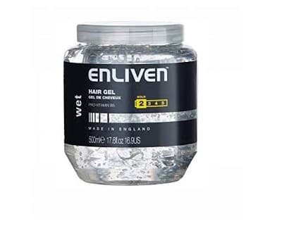 Enliven Hair Gel - Wet Hold Clear 12 x 500ml