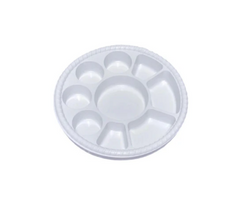 100x1 Bio Ware 9" Compostable Round Plates