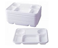 100x1 Stl 6 Compartment Plates
