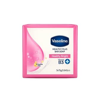 Vaseline Healthy Bright Bar Soap 3 x 75g