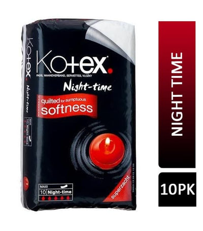 Kotex Maxi Night Time 8 x 10s
