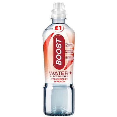Boost Sport Water  - Starwberry & Peach 12 x 500ml