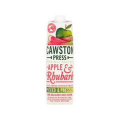 Cawston Press Apple & Rhubarb Juice 6 x 1ltr