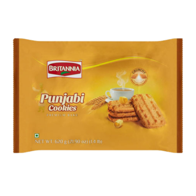 Britannia Punjabi Cookies 8 x 620g  Atta biscuit
