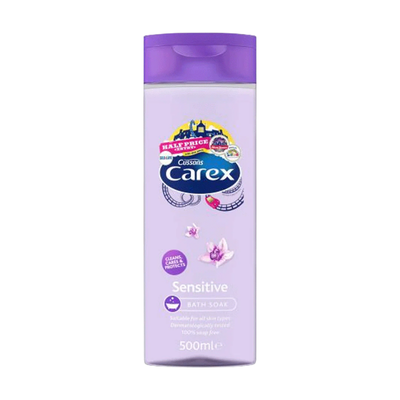 Carex Bath Foam Sensitive 6 x 500ml