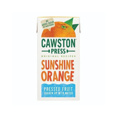 Cawston Press Sunshine Orange Juice 18 x 200ml