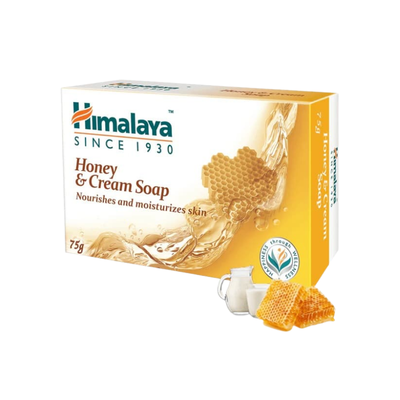 Himalaya Cream & Honey Soap 6 x 75g