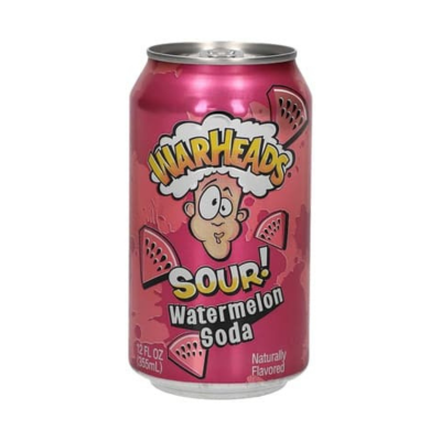 Warheads Sour Watermelon Soda 12 x 330ml