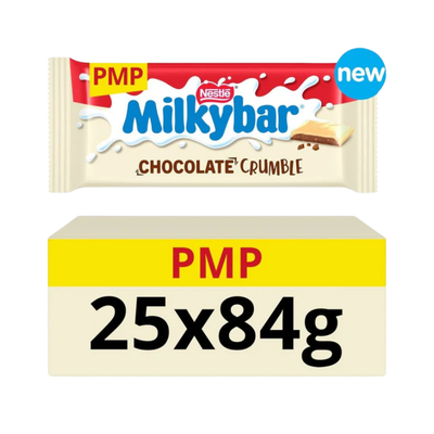 Milkybar Chocolate Crumble 25 x 84g
