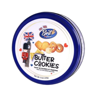 Brit Treat Butter Red Tin Cookies 12 x 340g