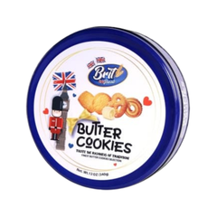 Brit Treat Butter Red Tin Cookies 12 x 340g