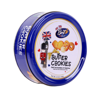 Brit Treat Butter Blue Tin Cookies 24 x 140g