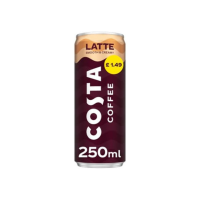 Costa Coffee Latte 12 x 250ml