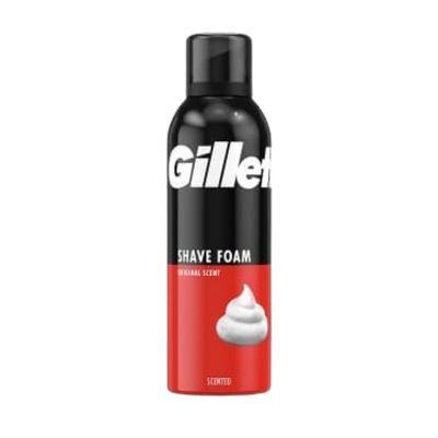 Gillette Regular Shave Foam 6 x 200ml