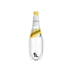 Schweppes Soda Water 6 x 1ltr