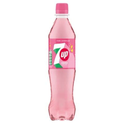 7UP Zero Sugar Pink Lemonade 24 x 500ml