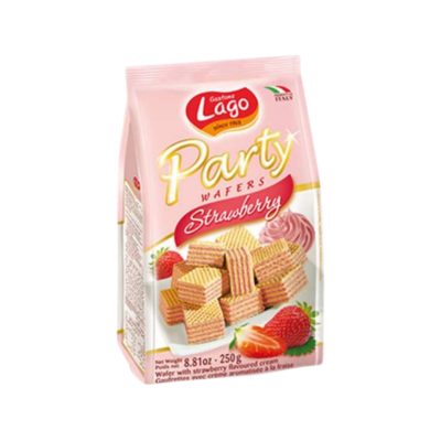Elledi Party Wafers Strawberry 5 x 250g