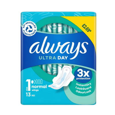 Always Ultra 1 Day Normal 13s 4 x 13s