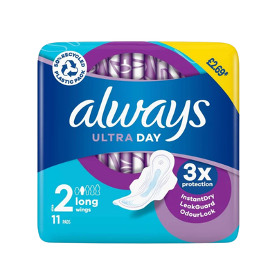 Always Ultra 2 Day Long 4 x 11s