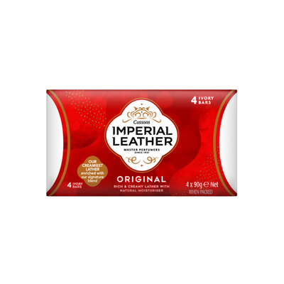 Imperial Leather Soap Original 4pk 8 x 100g