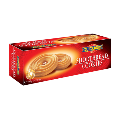 Quickbury Shortbread Cookies 5 x 400g