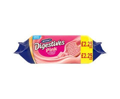 McVities  Digestives Pink 12 x 232g