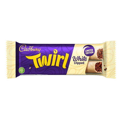 Cadbury''s Twirl White Dipped 48 x 43g