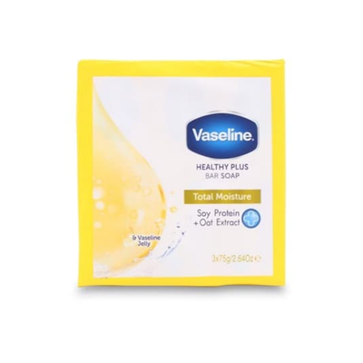 Vaseline Bar Soap Total Moisture 3 x 75g